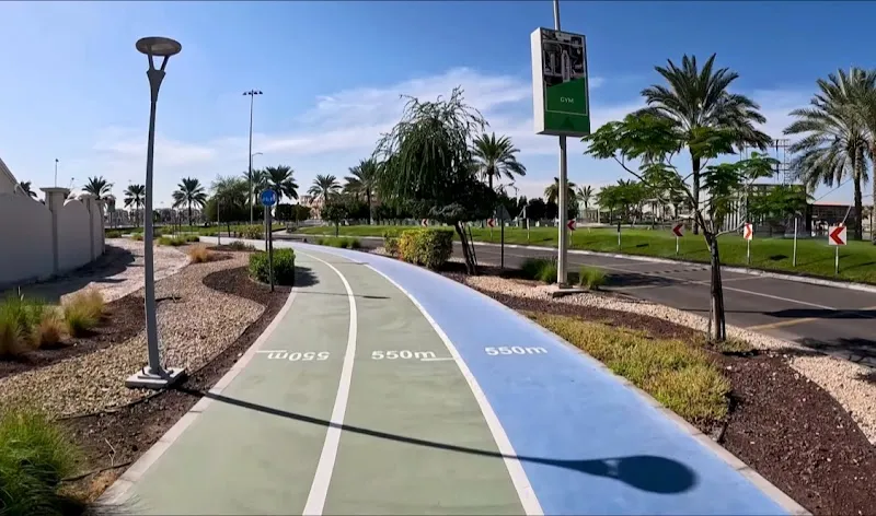 Al Forsan Cycling Track outdoor adventure in Al Forsan Village, Abu Dhabi